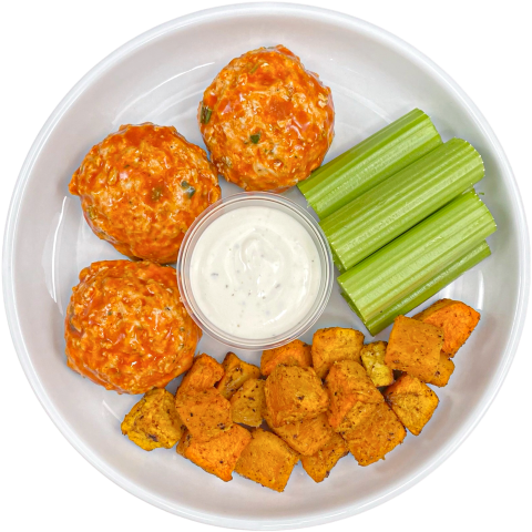 Buffalo Chicken Meatballs